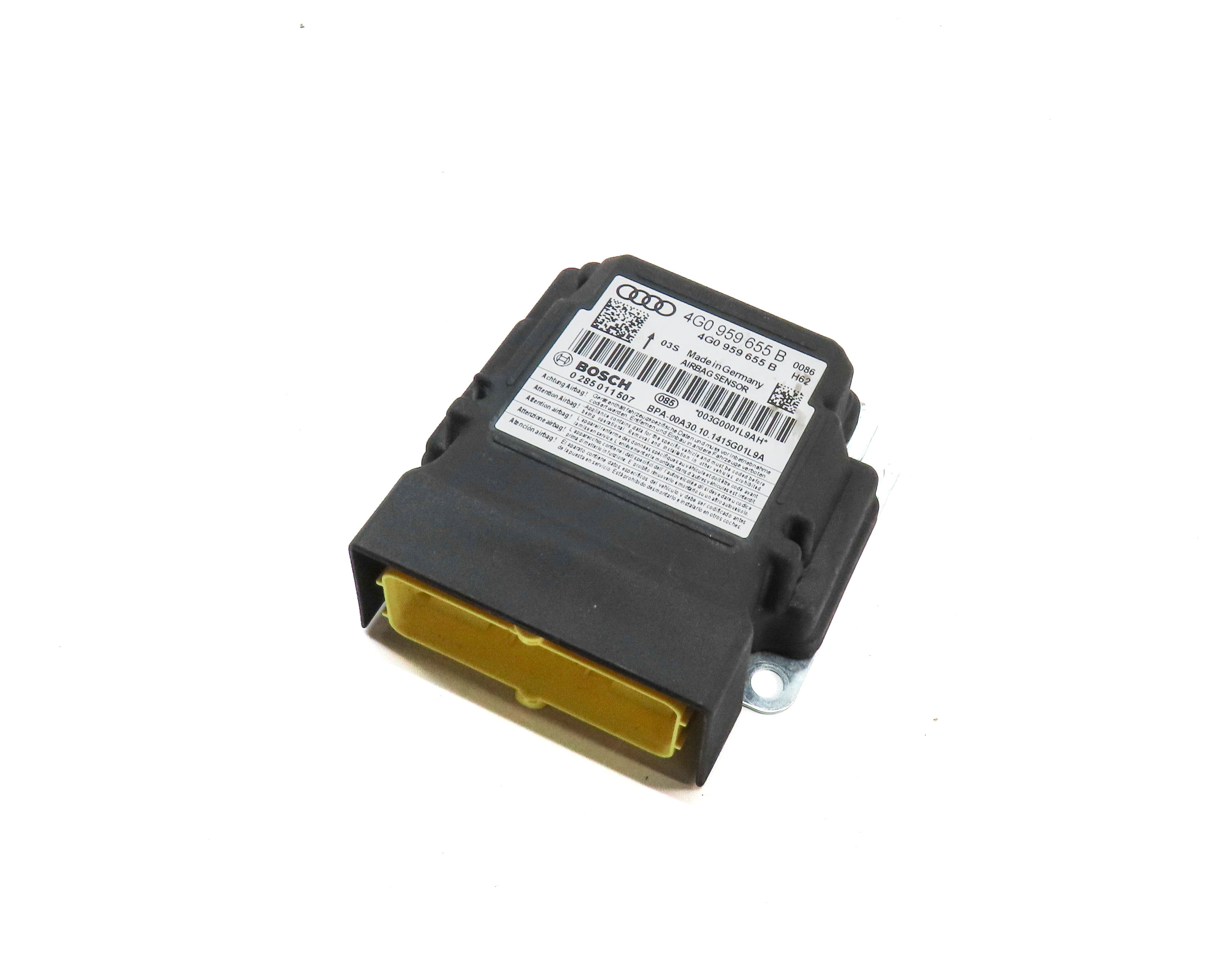 15-17 AUDI A6 A7 S6 S7 (C7 4G8) SRS SAFETY BAGG CONTROL MODULE — exact item pictured
